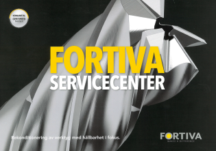 Broschyr Fortiva servicecenter