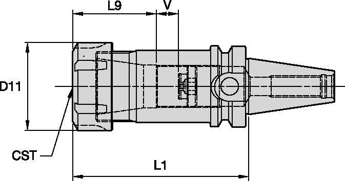 BT30 - ER25 COLLET CHUCK X 100
