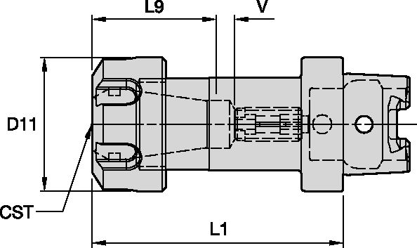 ER COLLET CHUCK HSK32C 16ER