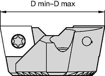 TC Insert Holder d. 43-54mm