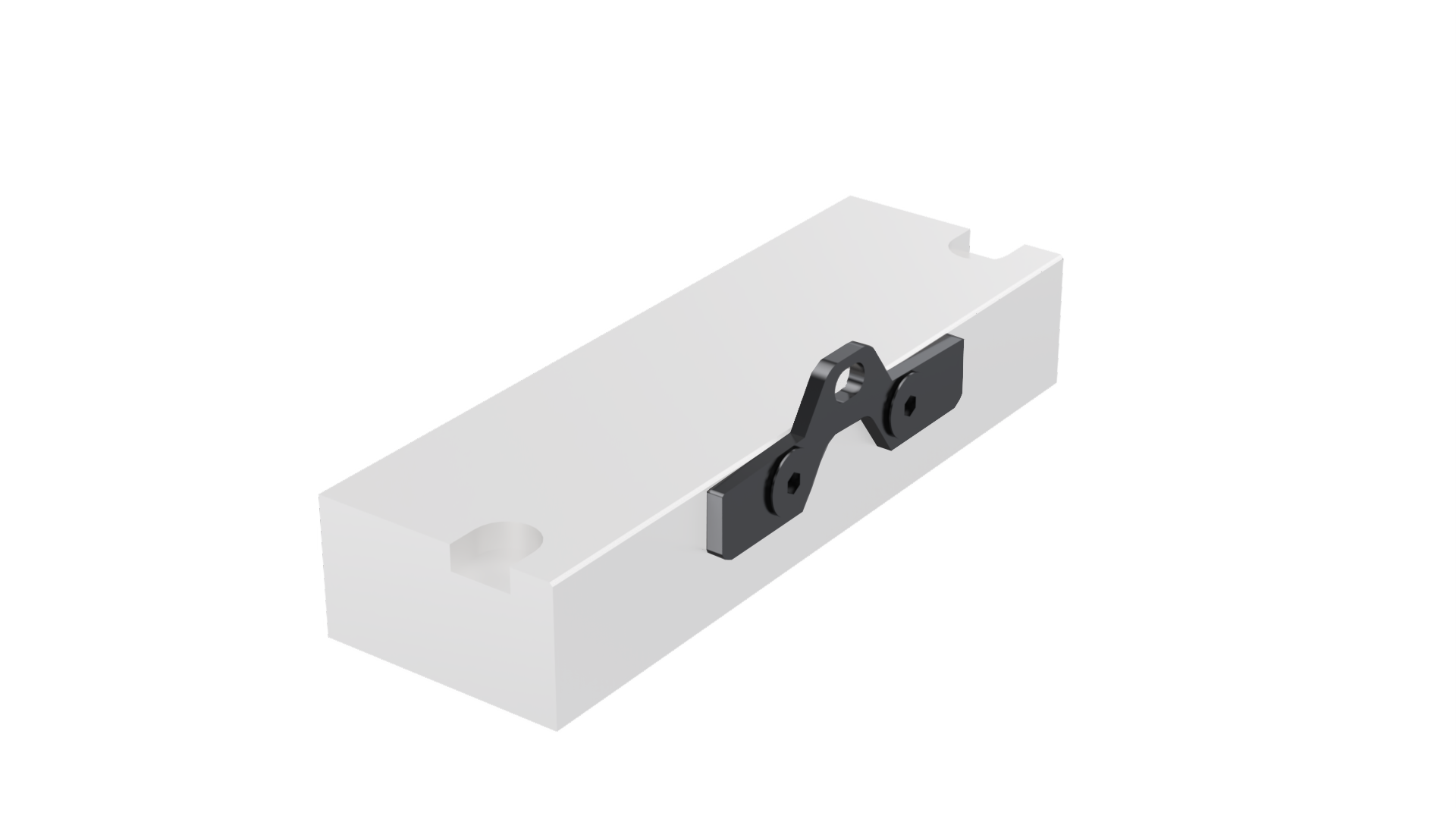 Stopper plate 60 mm for fixed jaw with Click system