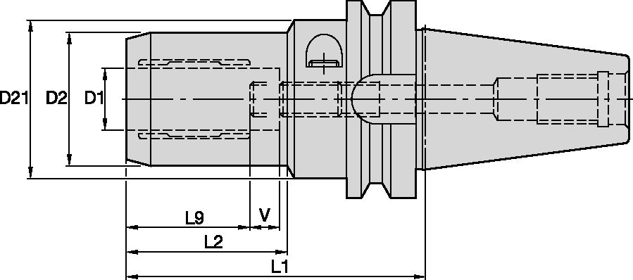 BT30 HC TRENDLINE Ø3/4 X 4.13"