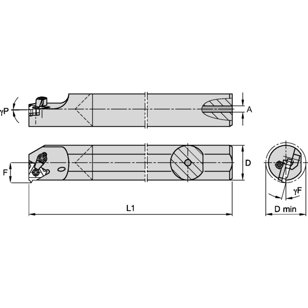 LT THREADING CARBIDE BORING BARS