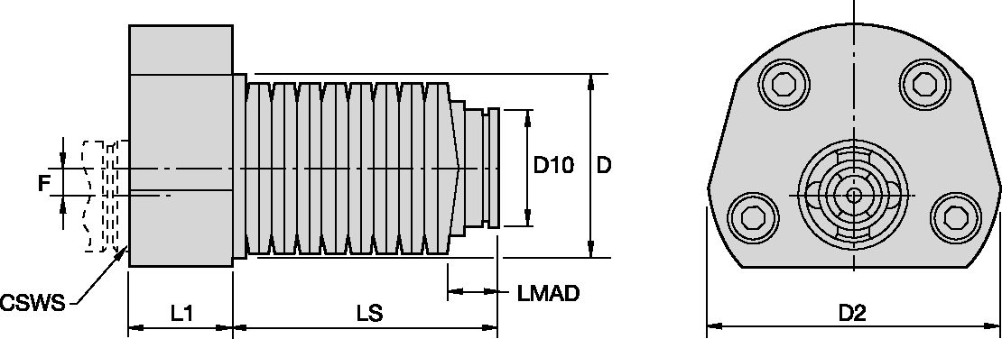 KM40 NACA AXIAL CLAMPING UNIT