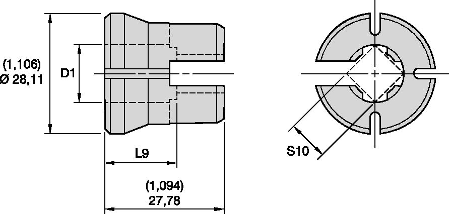 TAP COLLET 5/16