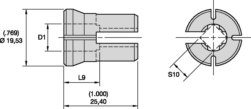 TAP COLLET 5/16