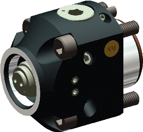KM40 LOC II FLANGE MOUNT TOP ACCESS (M)