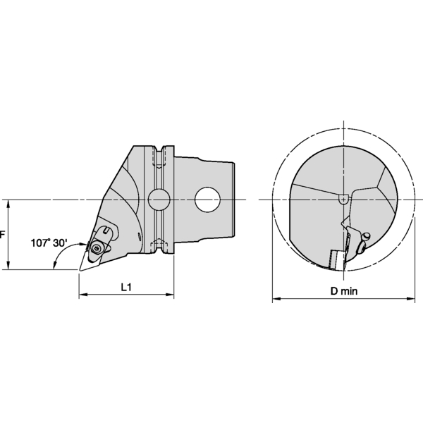 KM80 KENCLAMP 107.5° LH DN..15