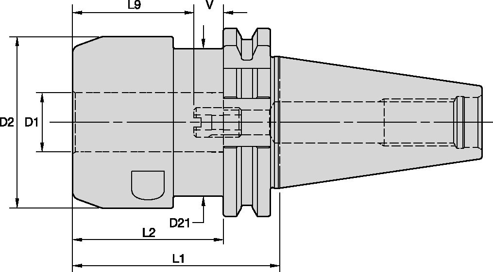 DV40 HYDROFORCE Ø1-1/4 X 3.15"