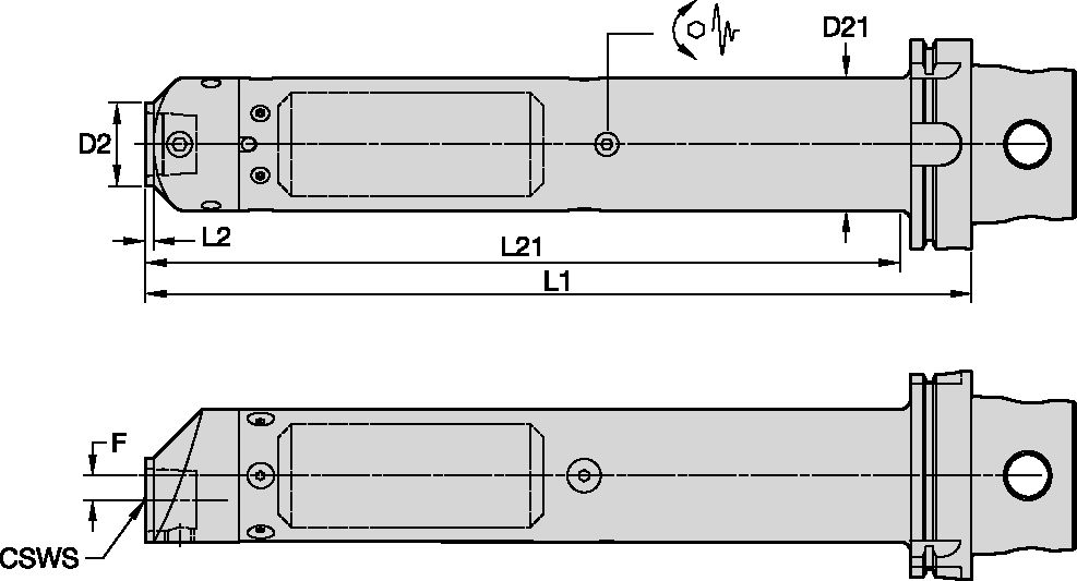 KM4X63 TUNABLE BAR
