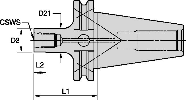 CV40B DUO-LOCK DL10 L1=1.62