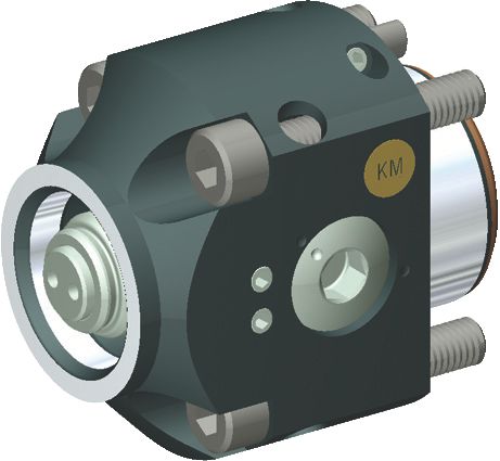 KM40 LOC II FLANGE MOUNT SIDE ACCESS (M)
