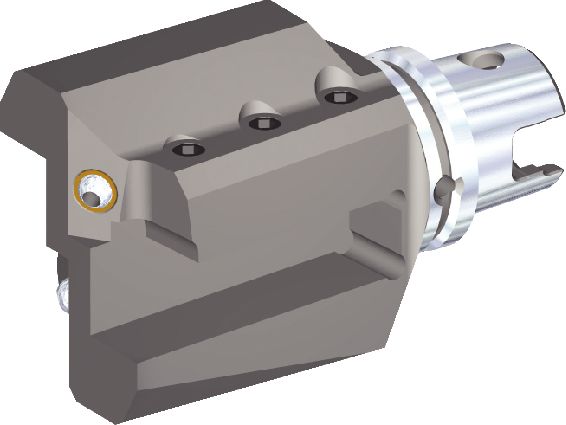 KM63XMZ AXIAL 2X SQ ADAPTER LH 25X25MM