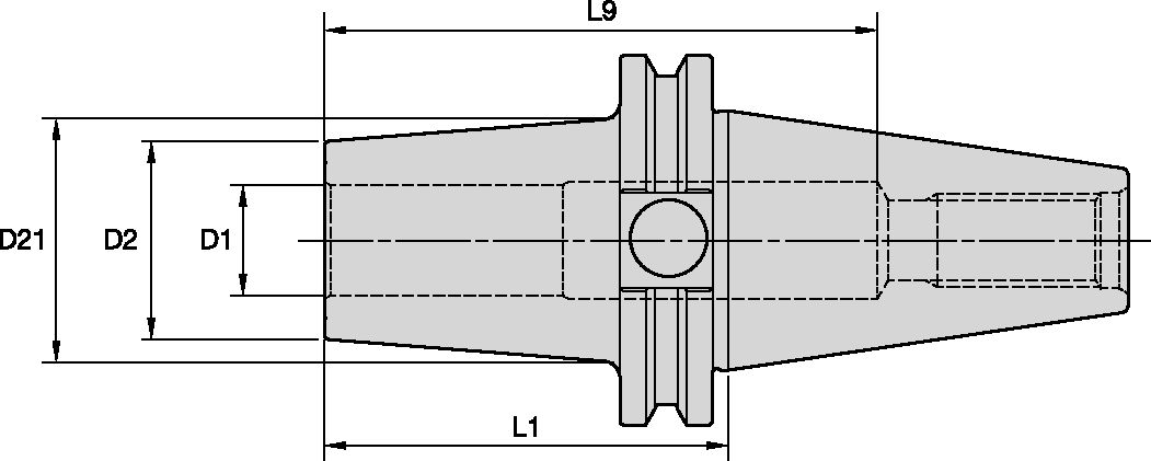 1/2 SHRINK FIT - Z LENGTH- HIGH TORQUE -