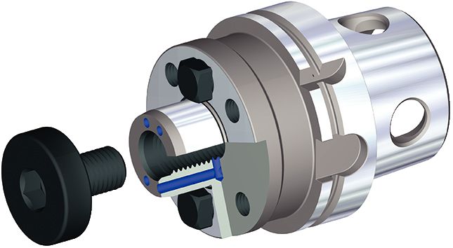 KM4X100 SHELL MILL ADPTR 2 Ø1.0 X 4.00"