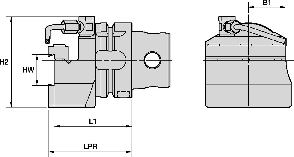 KM4X63 ENDMOUNT CUT-OFF  A2BN..26 LH