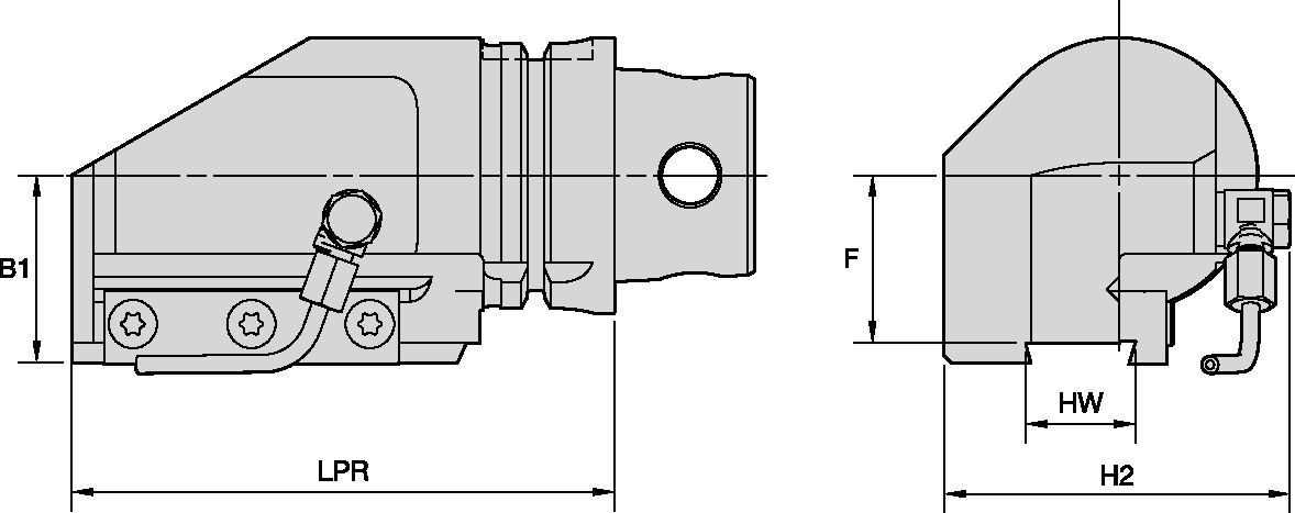 KM4X63 SIDE MOUNT CUT-OFF  A2BN..26 LH