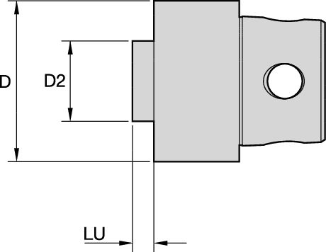 KM4X63 CLAMP FORCE GAGE ADAPTER M16X1.5