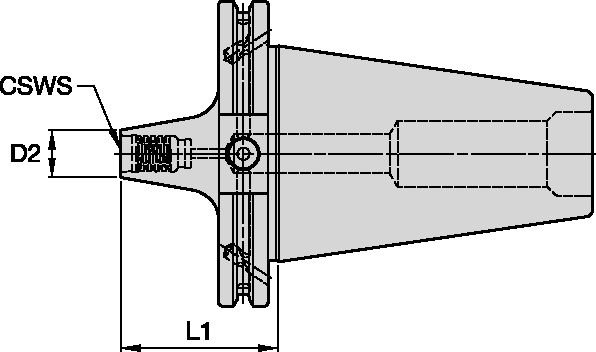 CV50B DUO-LOCK DL16 L1=2.00