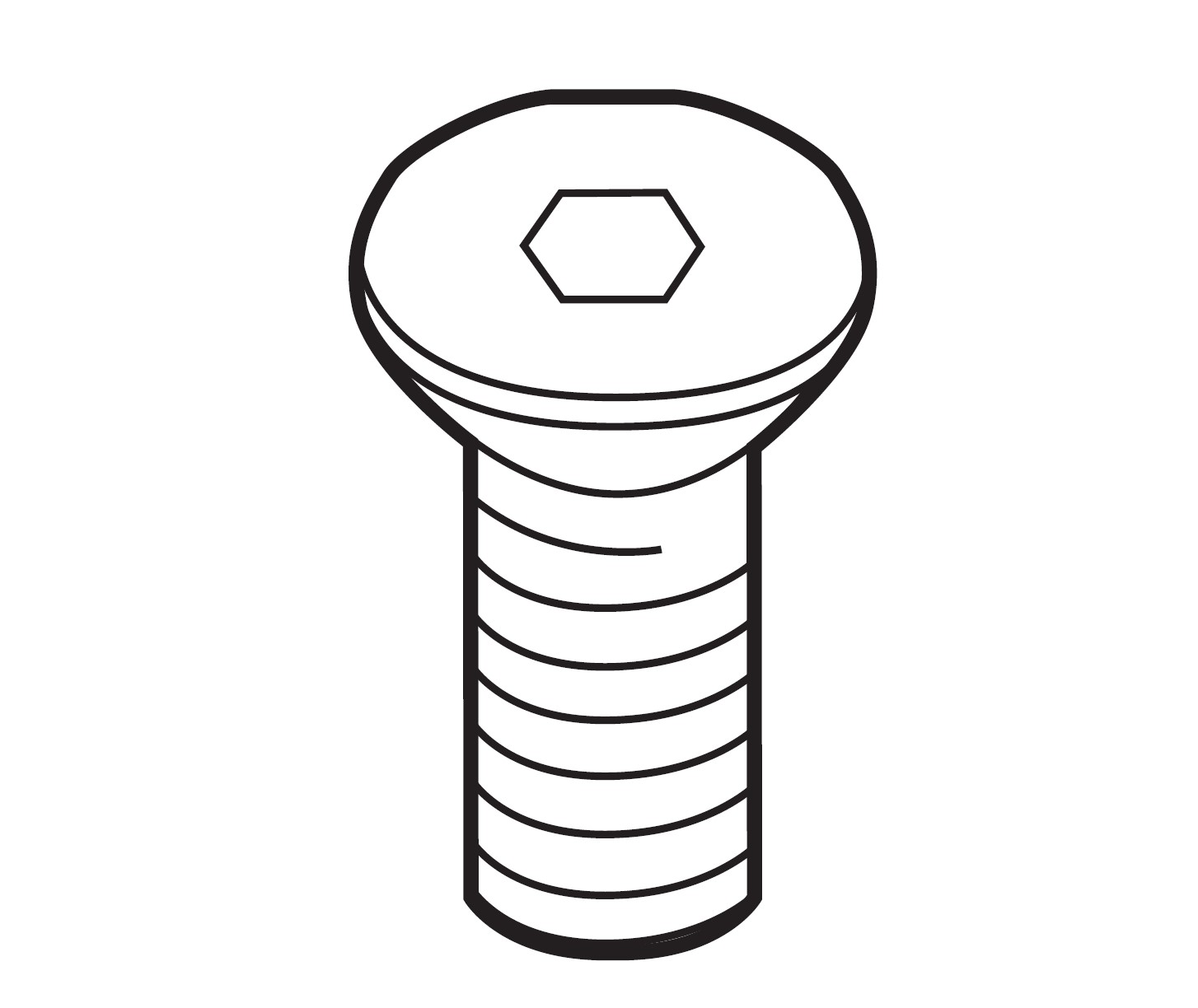 SHIM SCREW M6.3-1.0p x 12 15IP