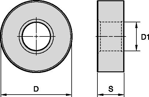 NEGATIVE TURNING CERAMIC INSE~