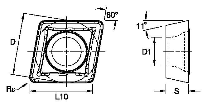 Screw-On • CPMT Insert • Positive • MW