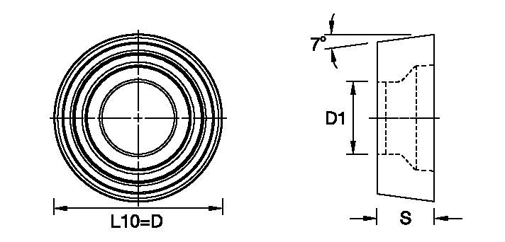 Screw-On • RCGH Insert • Positive