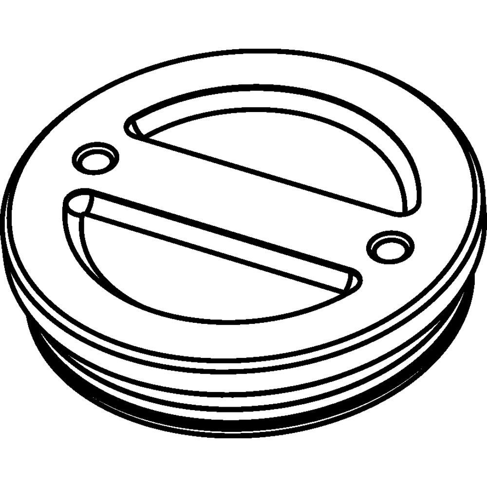 HIGH PRESSURE COOLANT CAP 8"/200mm MILLS