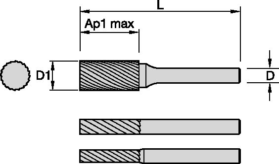 CYLINDRICAL SHAPE WITHOUT END CUT