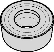 Screw-On • RCMT Insert • Positive • RM