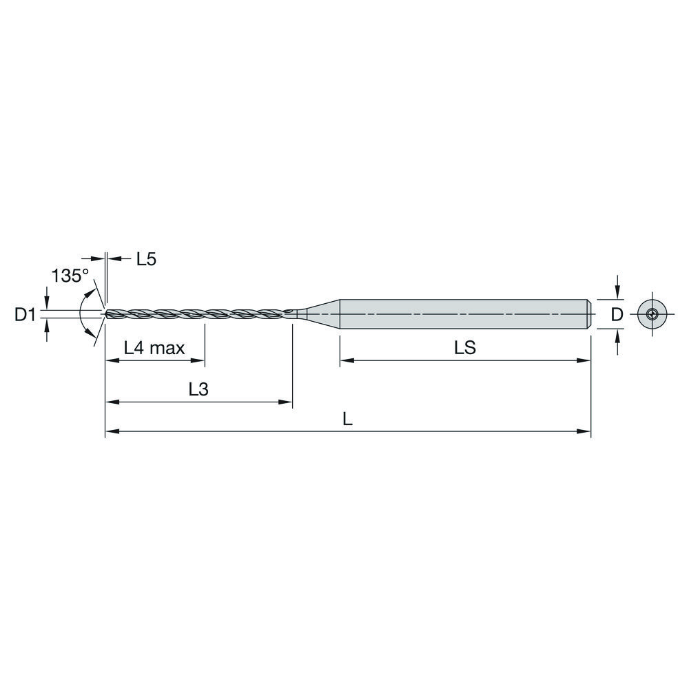 BORR 0.8MM 12xD IK CYL