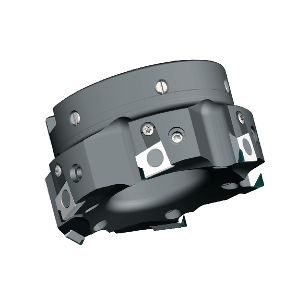 Fix-Perfect 90° • Shell Mills with only adjustable pockets • Aluminium machining