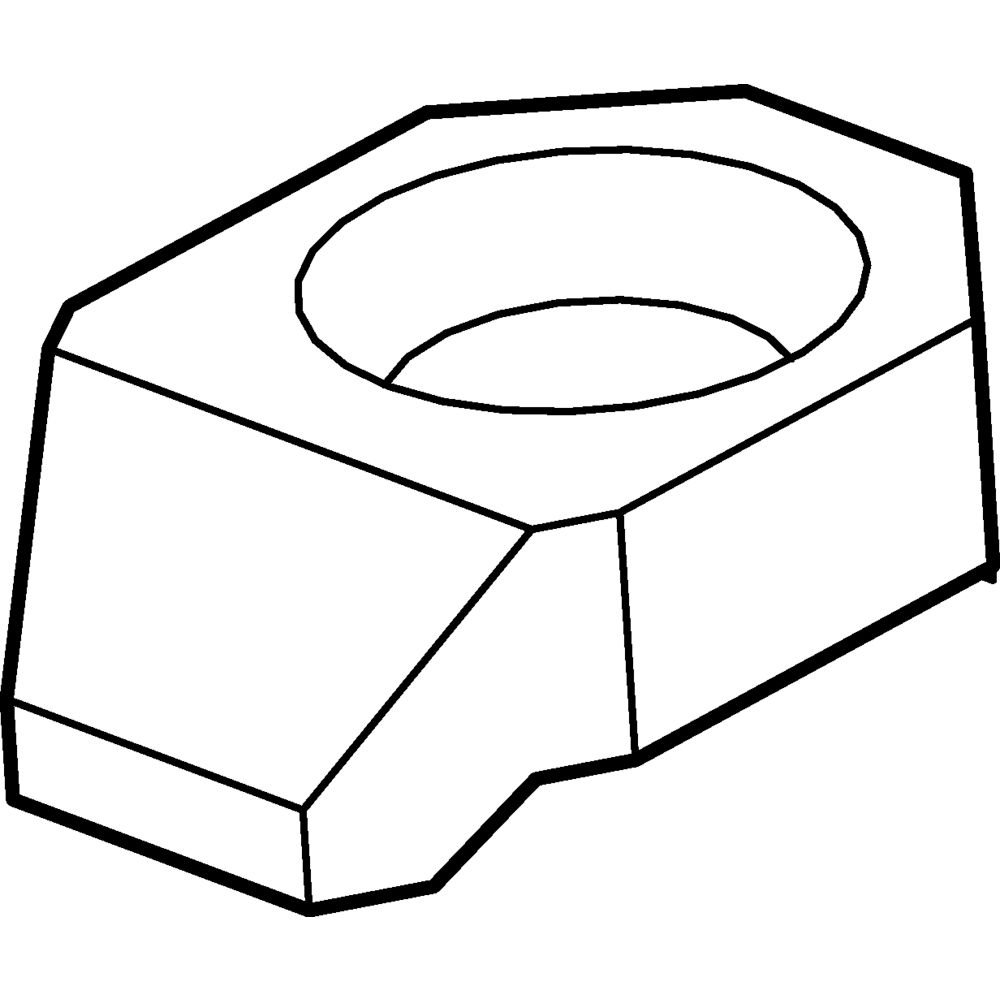 STEEL CLAMP THREADED