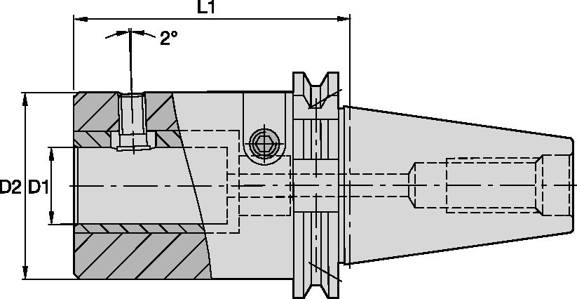 CLAMPING CHUCK DRILL-FIX EXC
