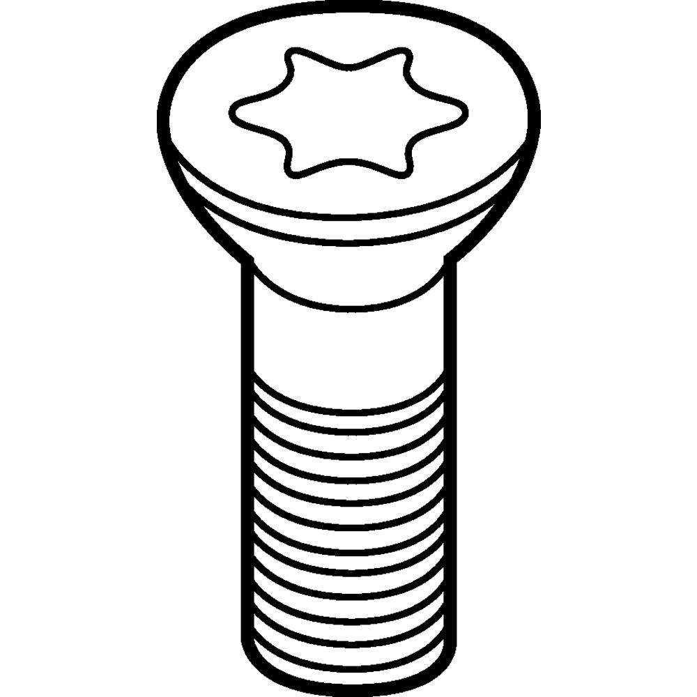 INSERT SCR M8-1.25 x 24 T30