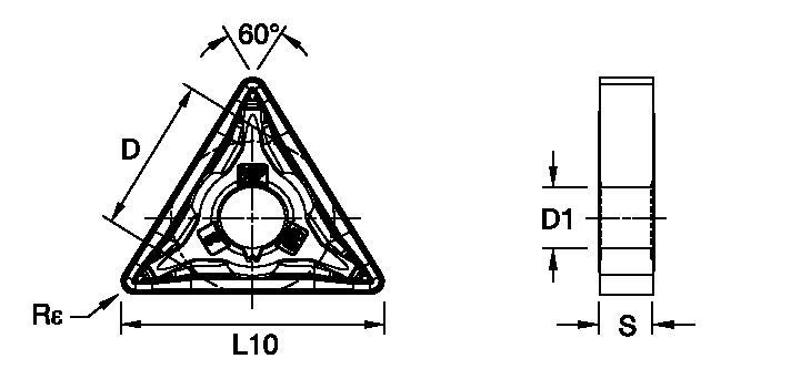 ANSI/ISO Turning Insert TN..