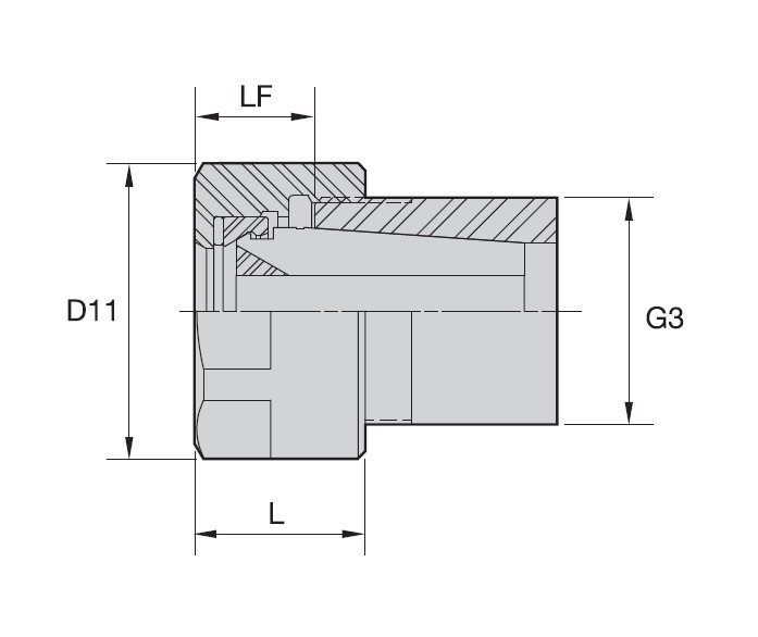 75 TG NOSEPIECE ASSY/HEX