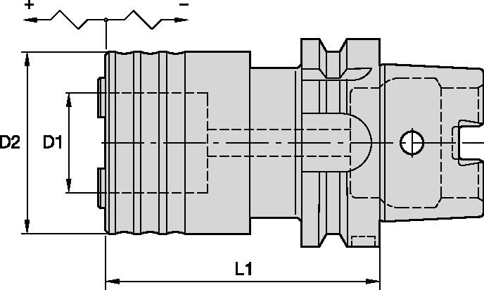 CHRC TAP CHUCK TC HSK63A CHRC