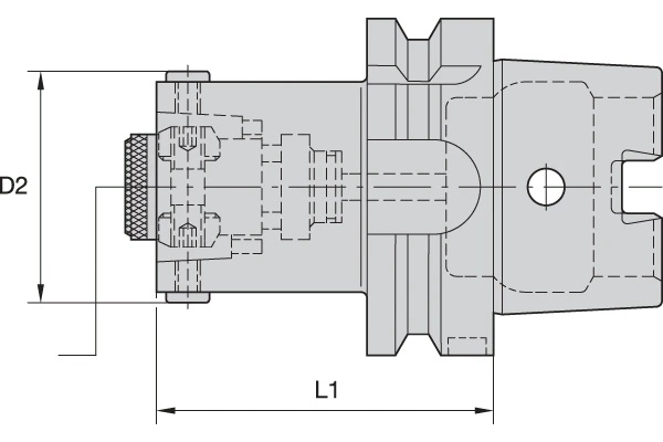 EXTENSION DIN69893 HSK100A HS