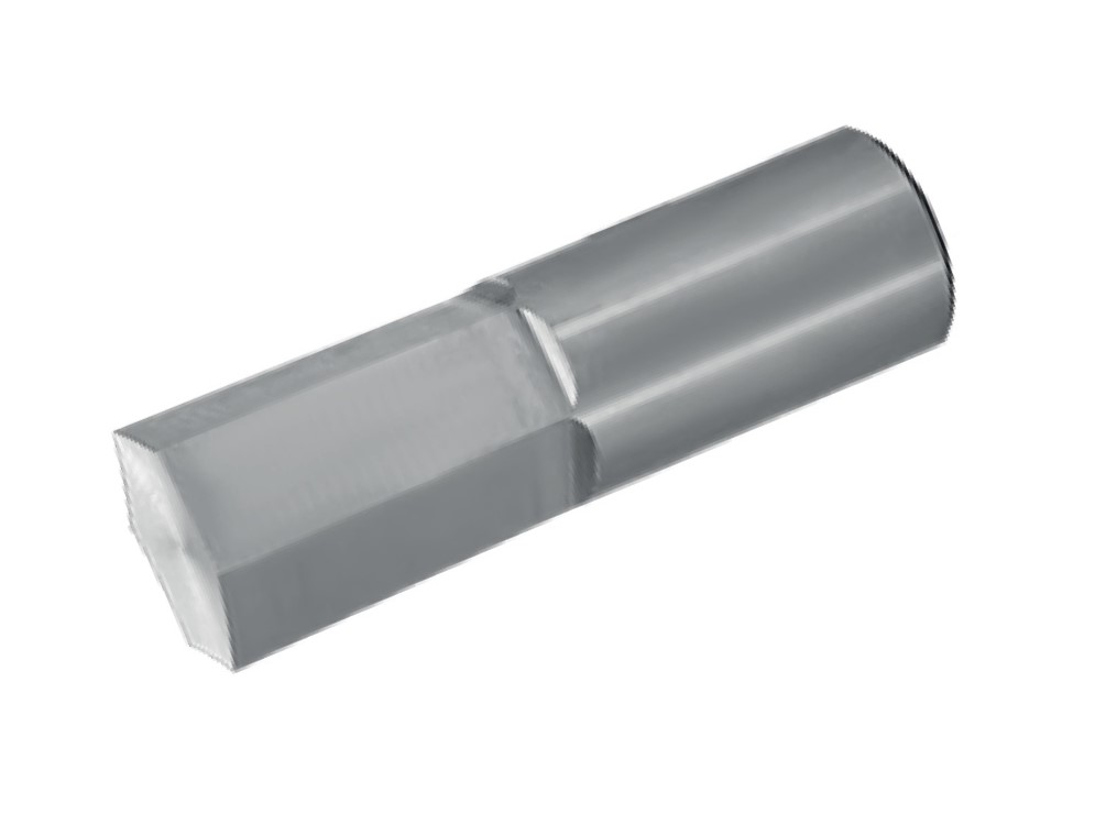 Wobble broach shank