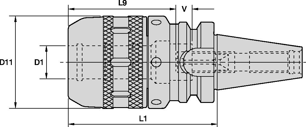20MM MILLING CHUCK - BT30 BAL