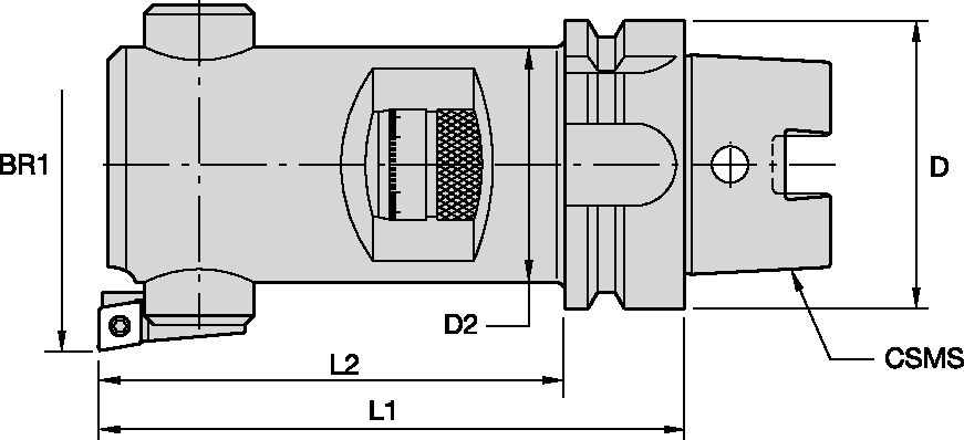 Finborr 97.00-117.00mm HSK63A