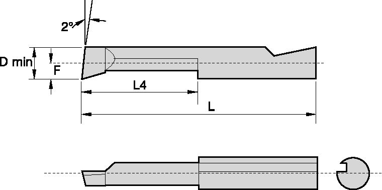 A/B BORING INSERT