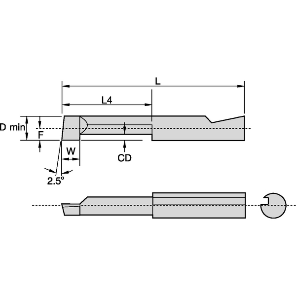 A/B GROOVING INSERT