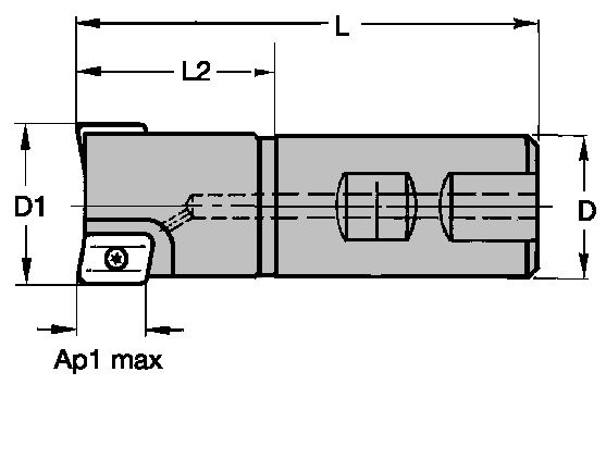M680 SHOULDER MILL D40 0 Z4