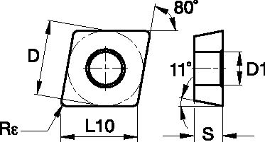 CPCM SCREW ON INSERT