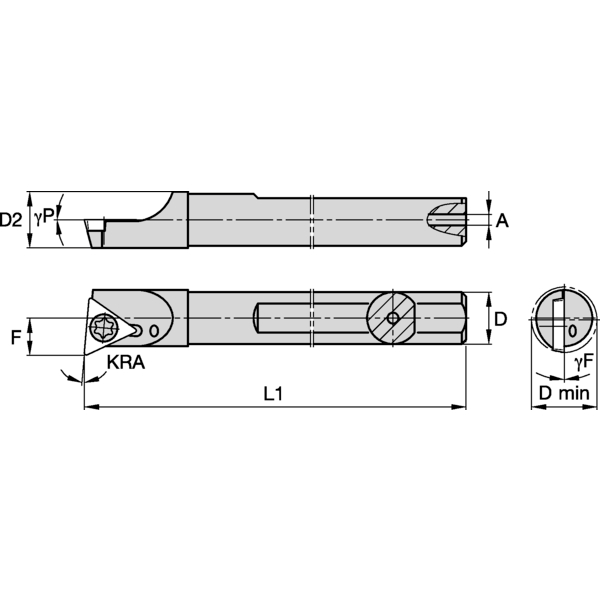 Steel Shank Boring Bar