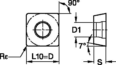 SCREW ON INSERT MEDIUM