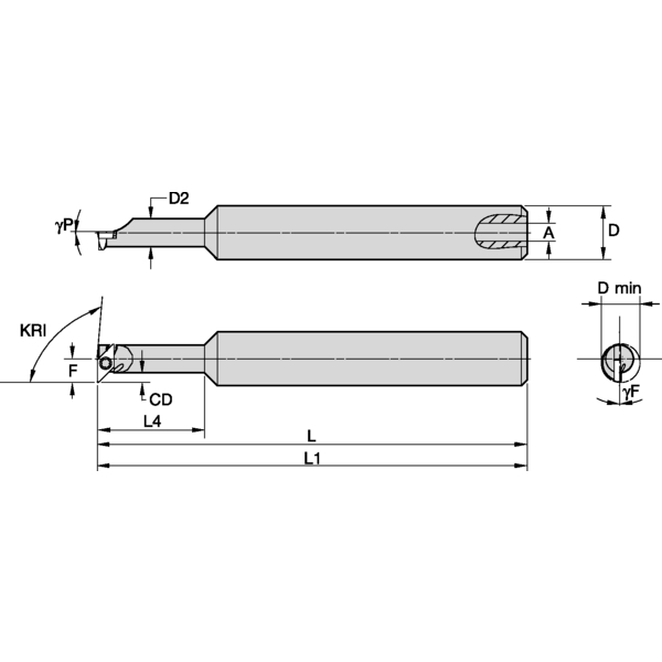 STEEL SHANK PROFILING BAR