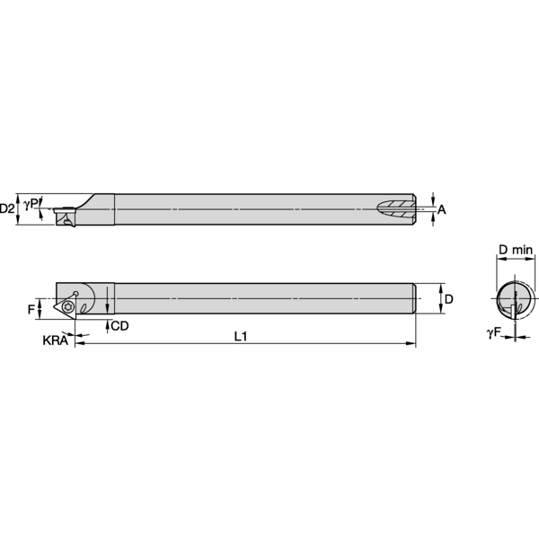 Steel Shank Boring Bar